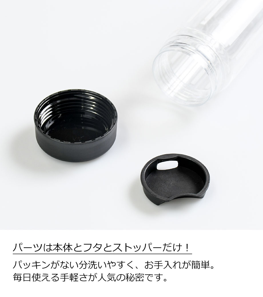 スリムクリアボトル